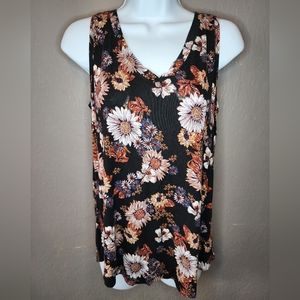 Maurices 24/7 Floral Tank Top